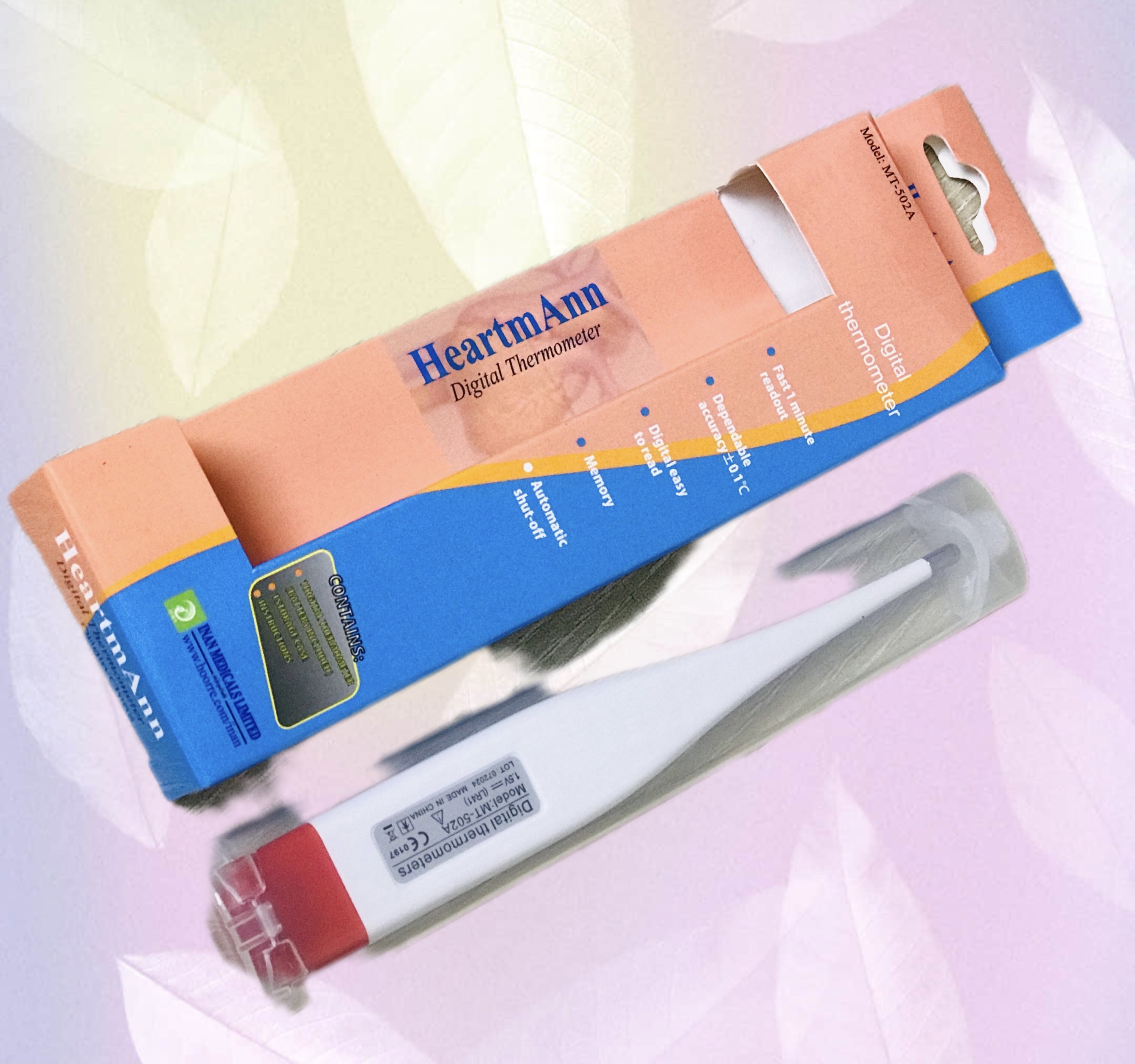 HeartmAnn Digital Thermometer