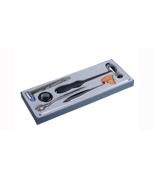 Neurological Percussion Set-Reflex Hammer Instrument Set, includes Pinwheel, Babinski Hammer,Taylor Buck Hammer,Diagnostic Kit for Nurses,EMS,Students